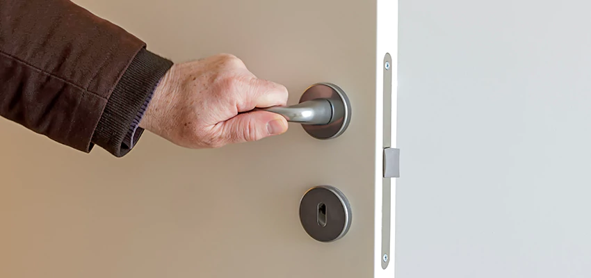 Restroom Locks Privacy Bolt Installation in Barstow, California